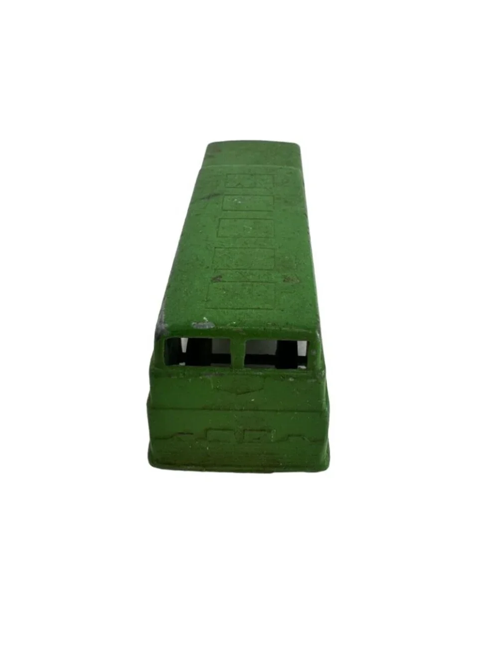 Midgetoy  Metal Toy Model Green Bus Rockfort Il
